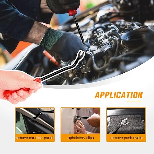 Miniatura 9 de GOOACC GRC-32 100 Pcs 100pcs Type Retainer for Lexus Toyota Body, Splash Shield Clips 90467-07201 Replacement, Quality Nylon Push Rivets with Bonus