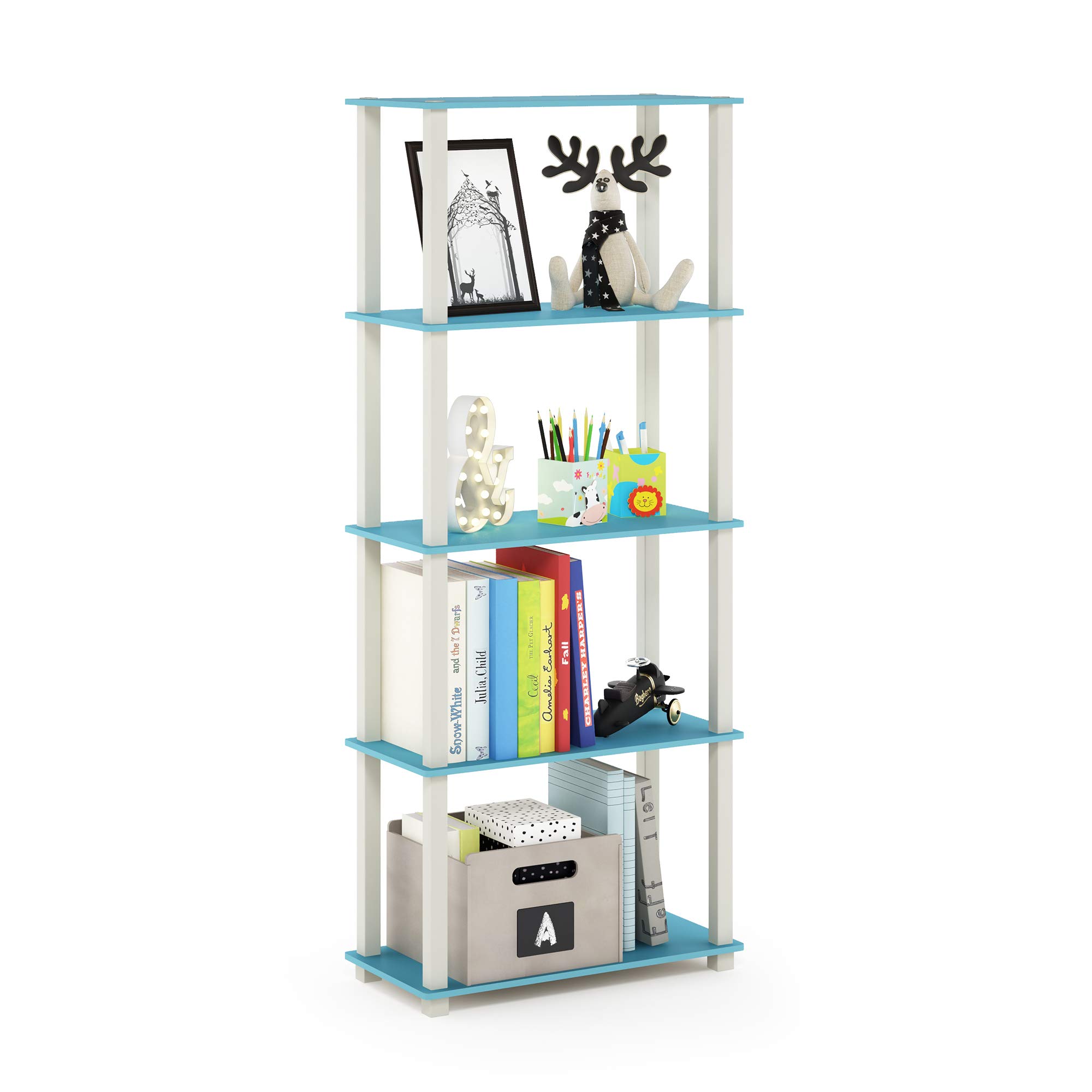 Furinno TurnNTube 5Tier Multipurpose Shelf / Display