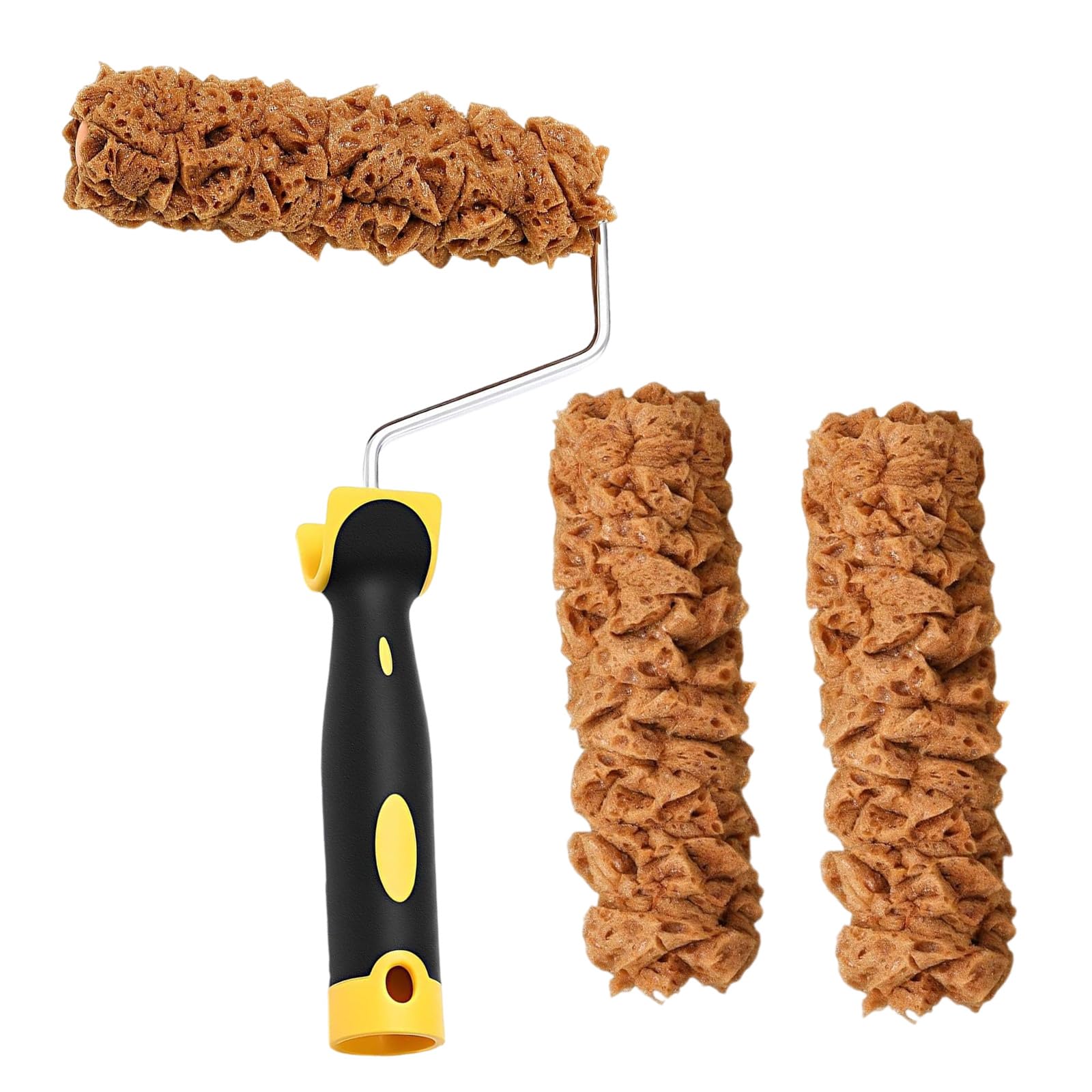 Set di 3 rulli multiuso con robusti rulli da 15,2 cm, per applicazioni su pareti interne, per uso quotidiano