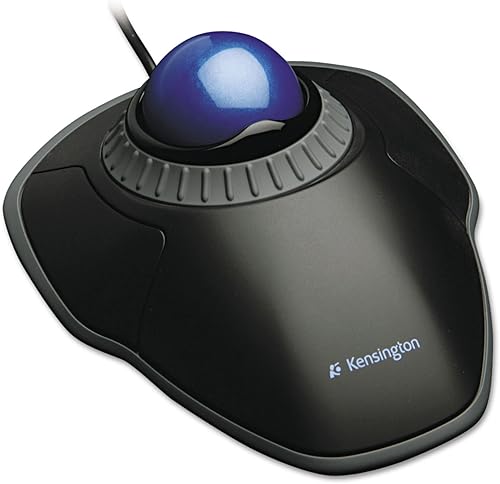 Kensington Orbit Trackball con anillo de desplazamiento dos botones negro Kmw72337