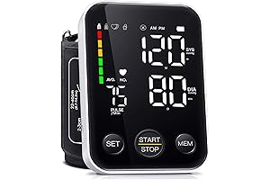 Bluetooth Upper Arm Automatic Blood Pressure Monitor -- For Home Use