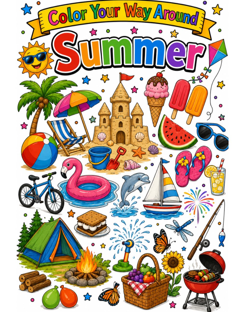 Color Your Way Around Summer