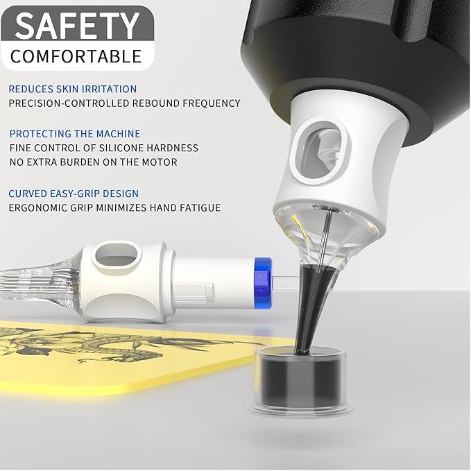 Kit Máquina Tatuar Rotativa Pen Inalámbrica POSEIDON con Bat miniatura 5