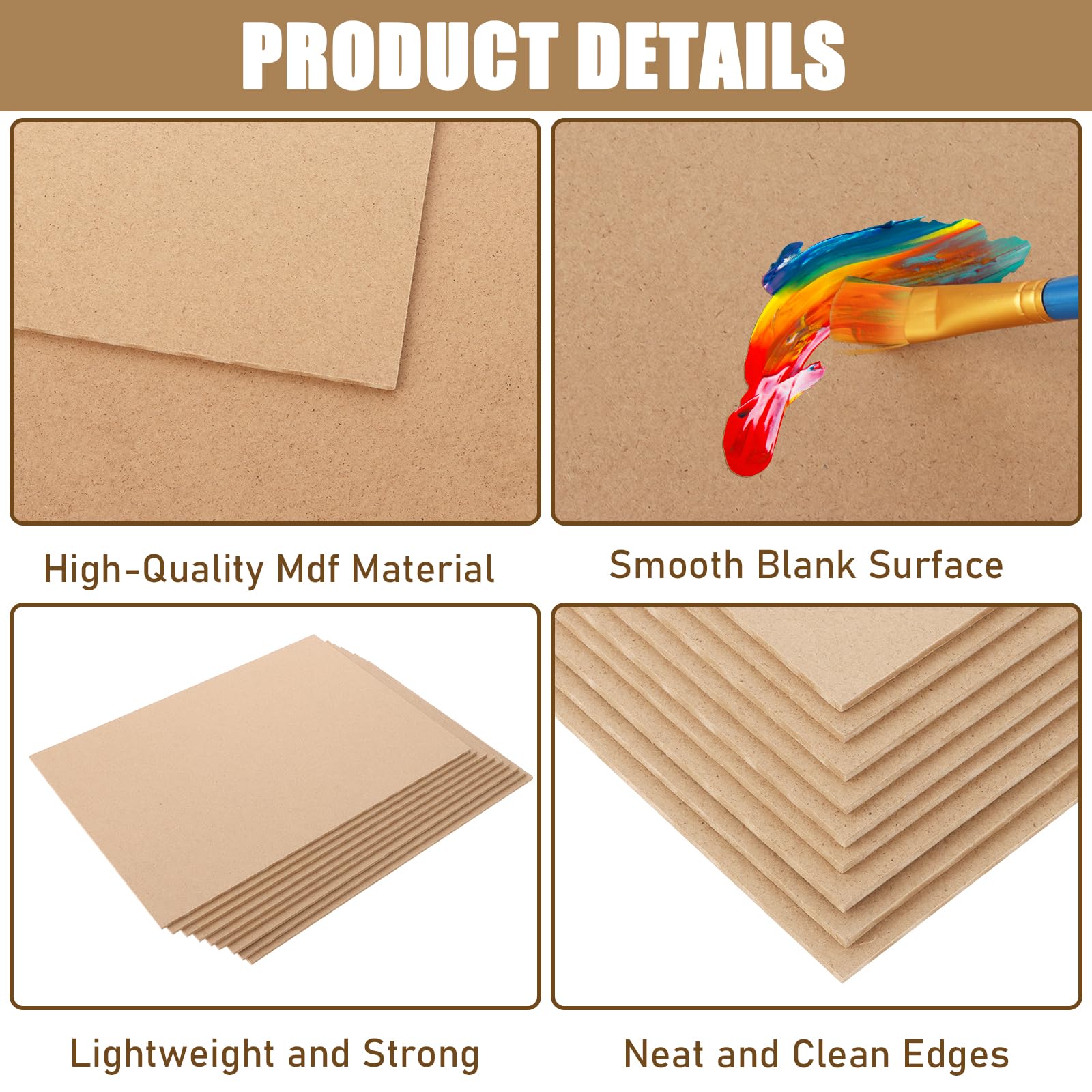 15 placas de madera