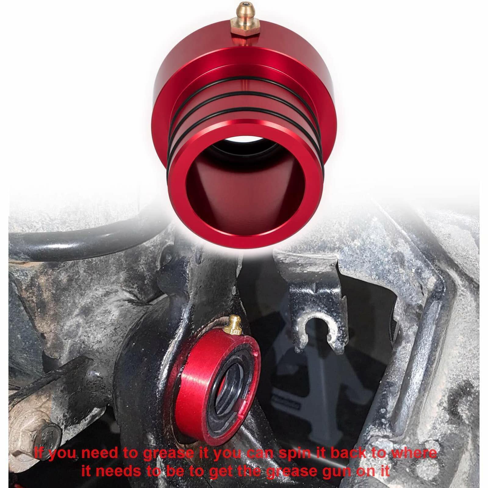 E-cowlboy MG21103 Dana 30/44 Front Axle Tube Seal Pair Fit For Jeep Cherokee 1984-2001 / Grand Cherokee 1984-2001 / TJ 1997-2006 / Wrangler 1987-2018 E-cowlboy MG21103 Dana 30/44 Front Axle Tube Seal Pair Fit For Jeep Cherokee 1984-2001 / Grand Cherokee 1984-2001 / TJ 1997-2006 / Wrangler 1987-2018