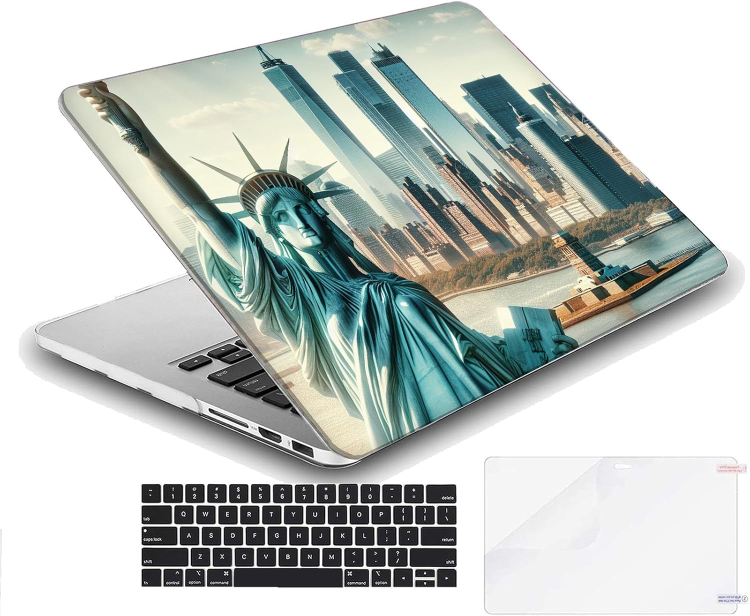 Compatible with MacBook Neo 13-inch, Hard Shell Case with Keyboard Cover and Screen Protector (A3404 A18 Pro chip, 2026 Release) - Manhattan MC22518