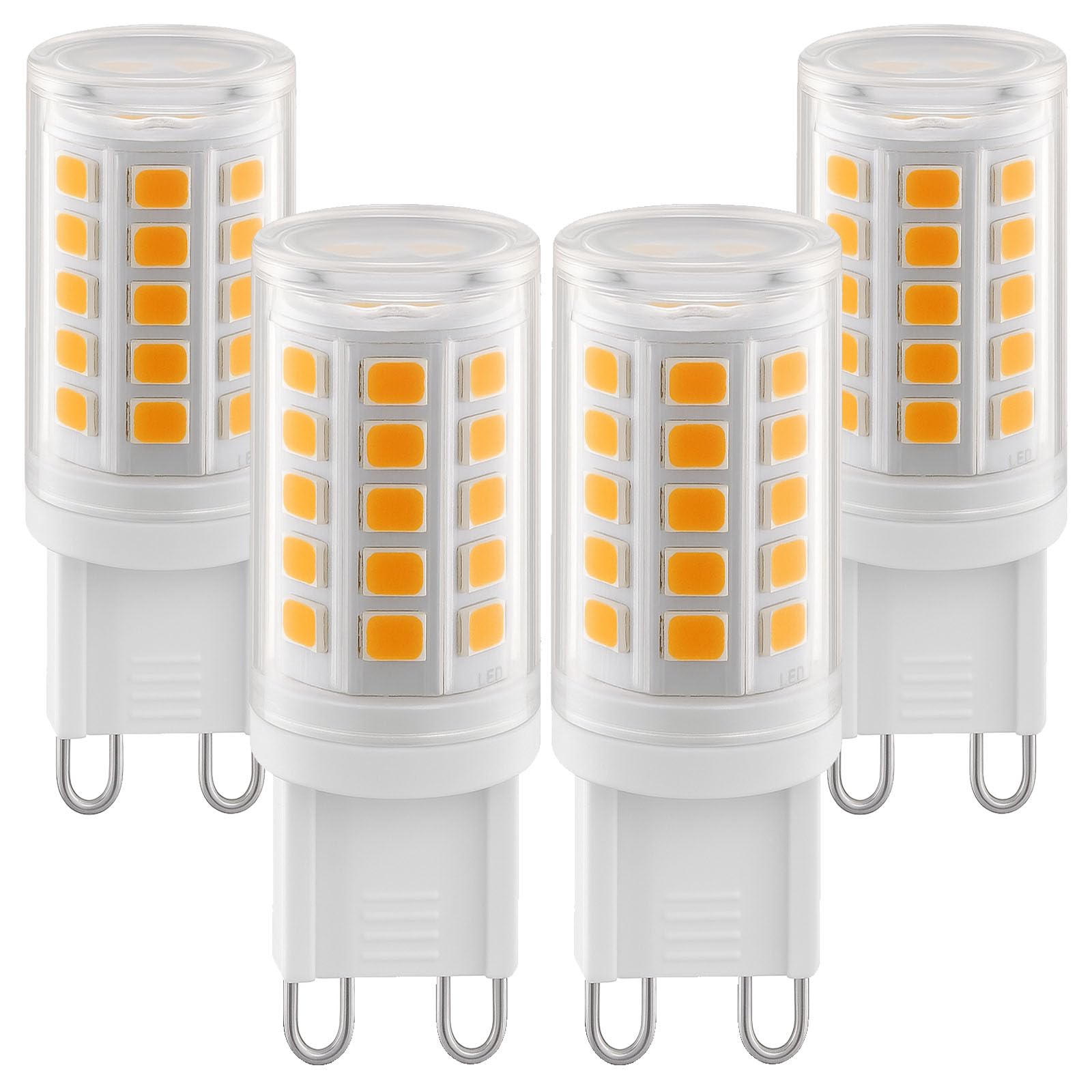 Brantoo G9 LED Glühbirnen 3W Entspricht 40W 25W 28W 33W Halogen Glühbirnen, G9 Sockel Energie sparen LED Lampe, Kein Flimmern, Nicht dimmbar, 320LM, AC 220-240V