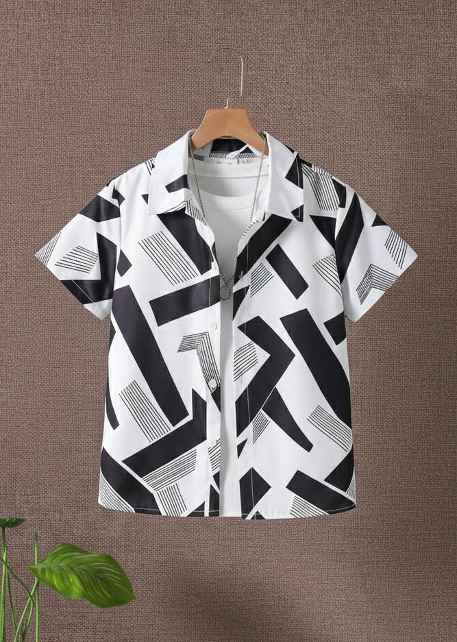 Image of Tagas Boys' Shirt | boy and Kids Cloth||Casual Vacation Shirt||Half SleeveShirt||