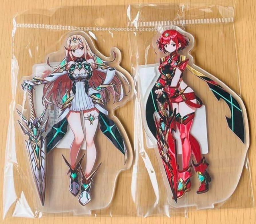 ゼノブレイド2 ヒカリ フィギュア ホムラ アクリルスタンド アクスタ Amazon.co.jp: ゼノ2 ホムラヒカリアクリルスタンド 2体セット