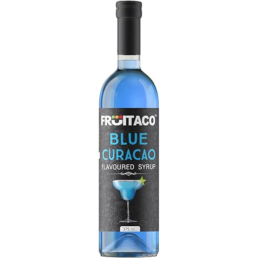 Fruitaco Blue Curacao Syrup 375ml 375 Ml