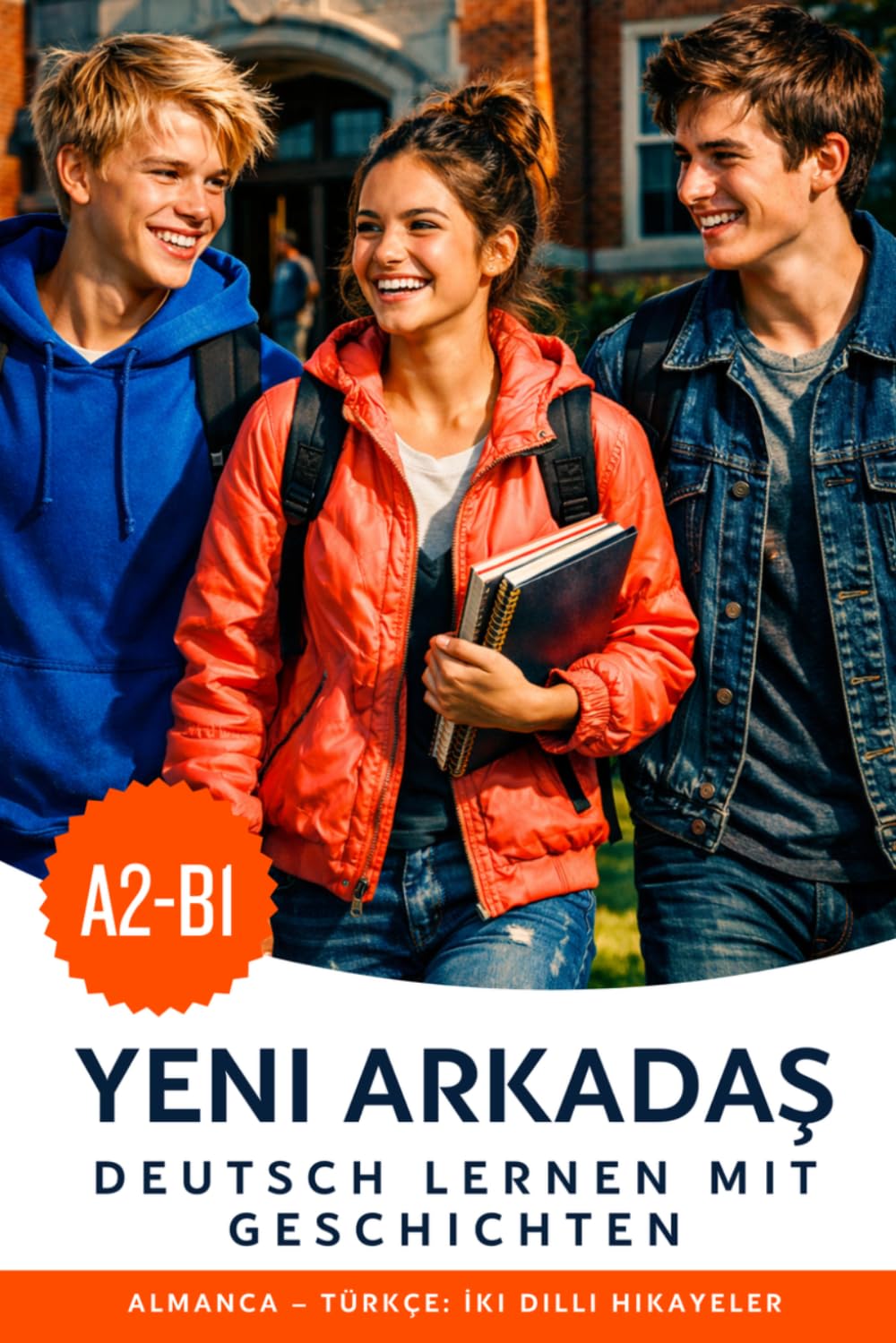 Deutsch lernen A2–B1 mit Geschichten: Deutsch-Türkisches Zweisprachiges Buch: Almanca Türkçe çeviri ile – Deutsch lernen mit Geschichten und Dialogen für den Alltag