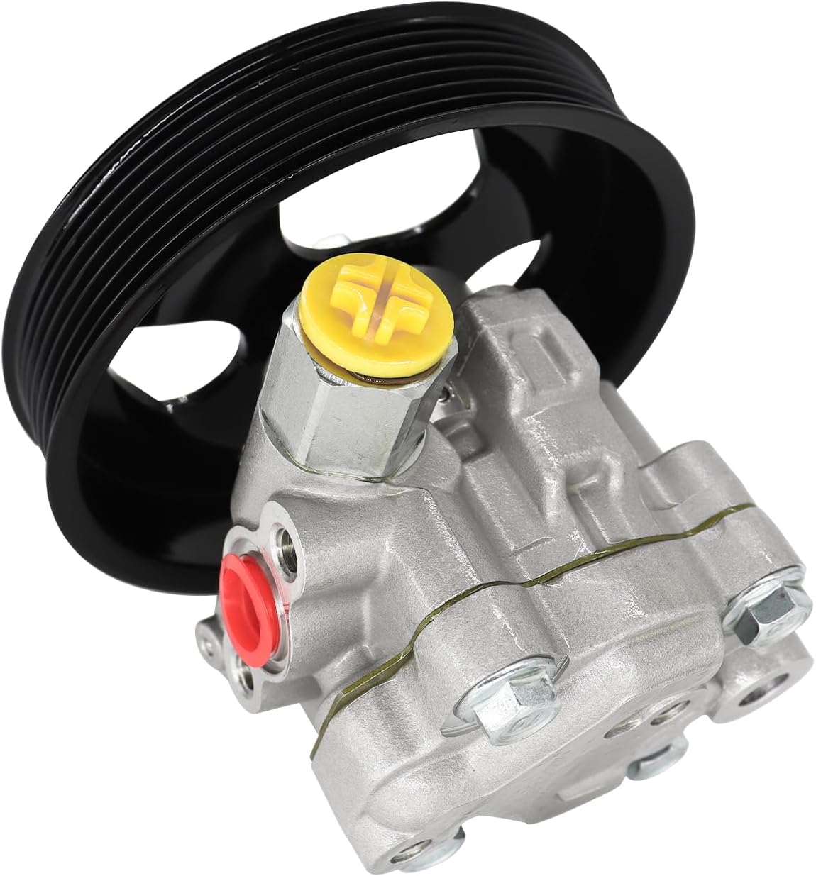 Detroit Axle - Power Steering Pump for Nissan Pathfinder Armada Titan INFINITI QX56, Power Steering Pump with Pulley Replacement