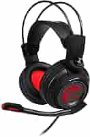 MSI DS 502 Gaming Headset with Microphone, Enhanced Virtual