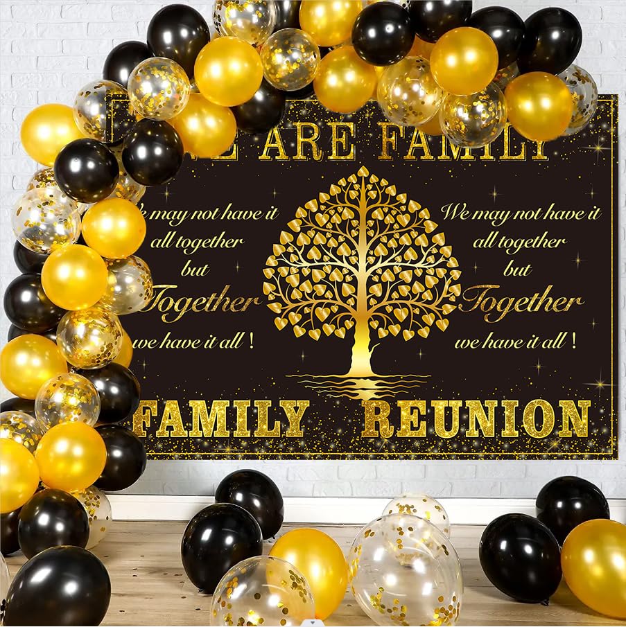 Family Backdrops For Photoshoot XCKALI Family Reunion Backdrop 8x6FT ...