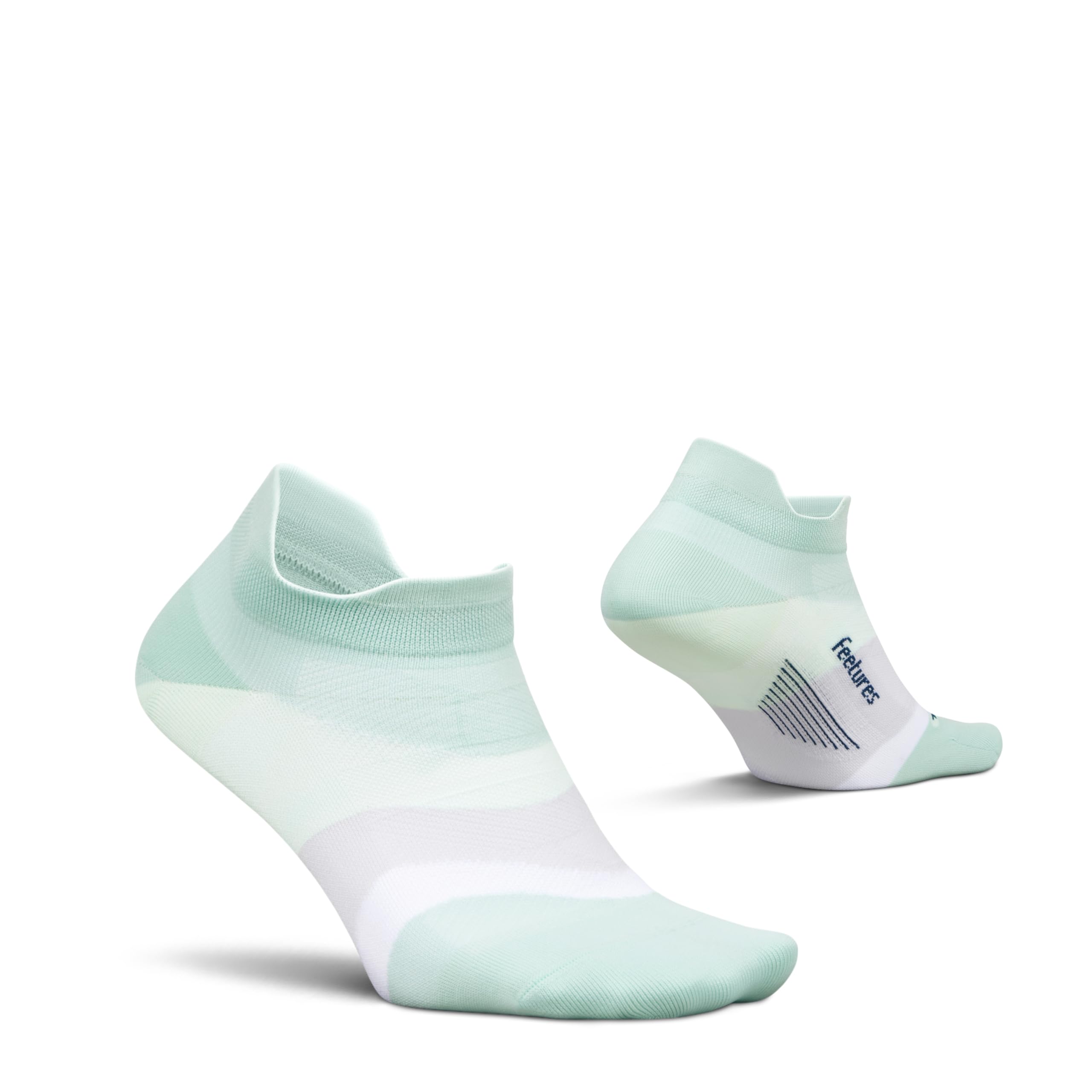 Feetures Elite Ultra Light No Show Tab Ankle Socks - Sport Sock with Targeted Compression