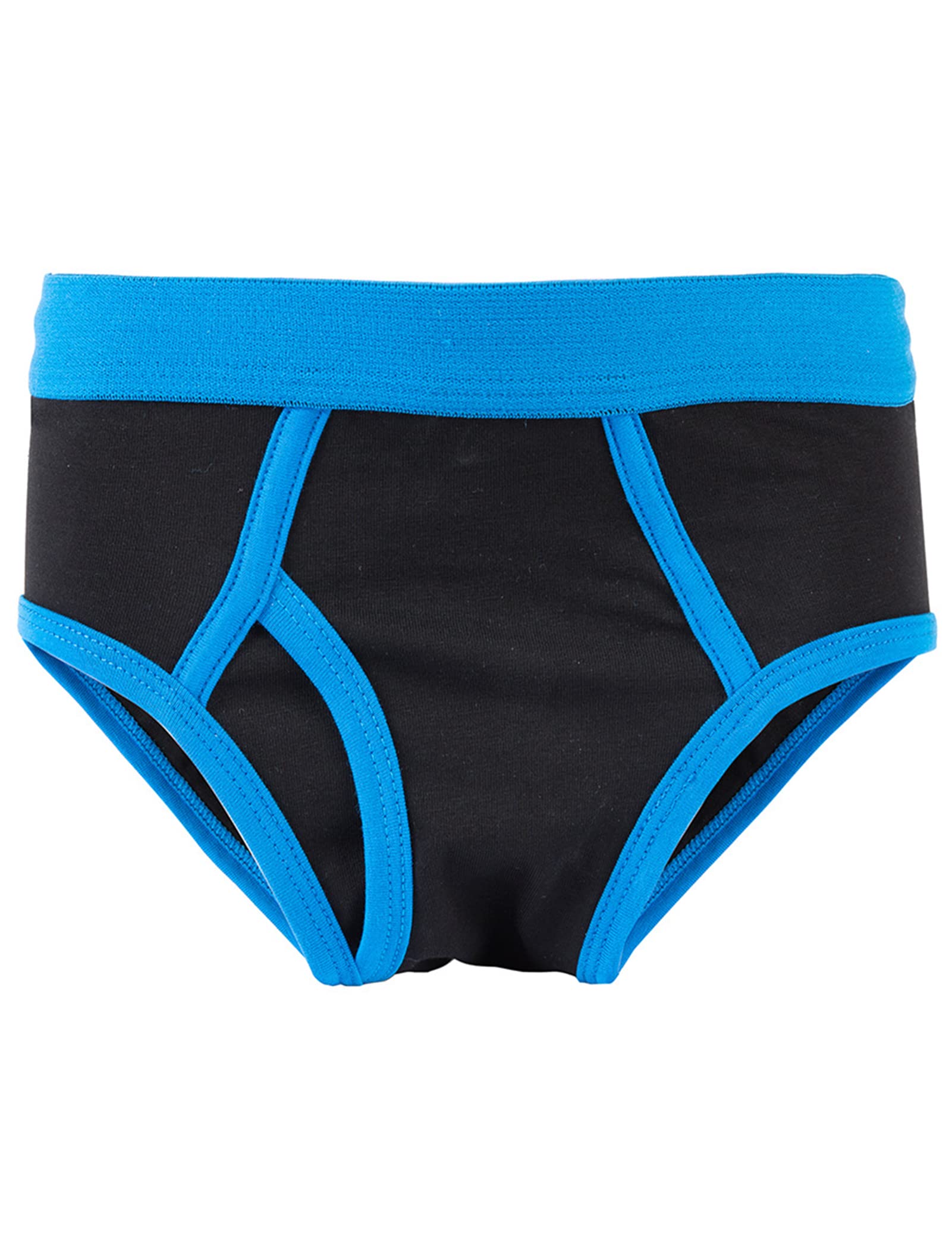 Kiench Jungen Slips Baumwolle Unterhosen Unifarben 5er-Pack