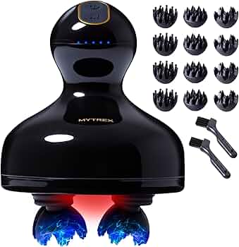 【B】 MYTREX EMS HEAD SPA PRO MT-EHP22B MYTREX EMS Head Spa Pro Electric Needle Brush Head Spa Scalp