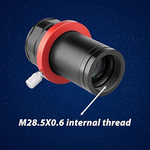 Miniatura 6 de SVBONY Cámara guía SV905C, sensor CMOS de 1.23MP, cámara de astrofotografía USB2.0 de 1.25 pulgadas con revestimiento AR, para navegación autónoma y