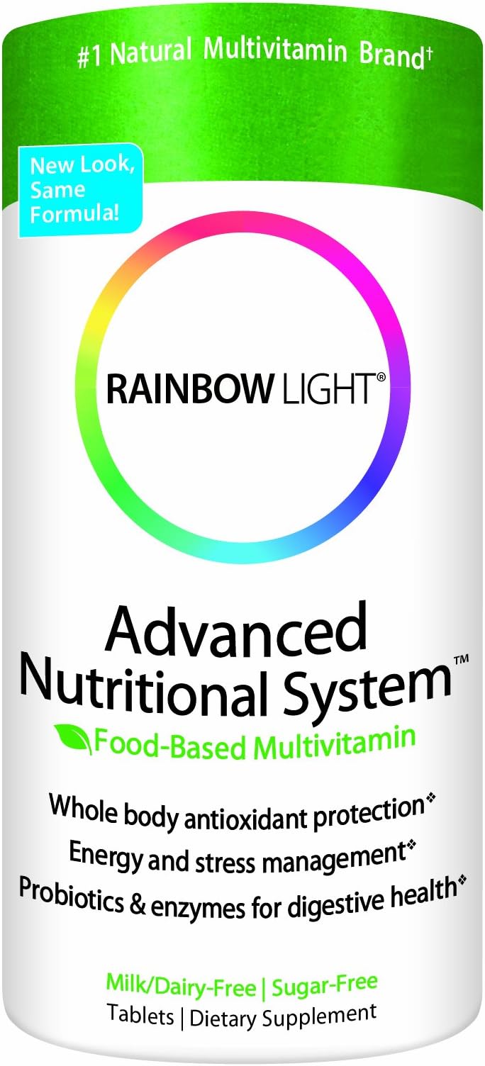 Rainbow Light Advanced Nutritional System Food Based Tablets 180 tablets