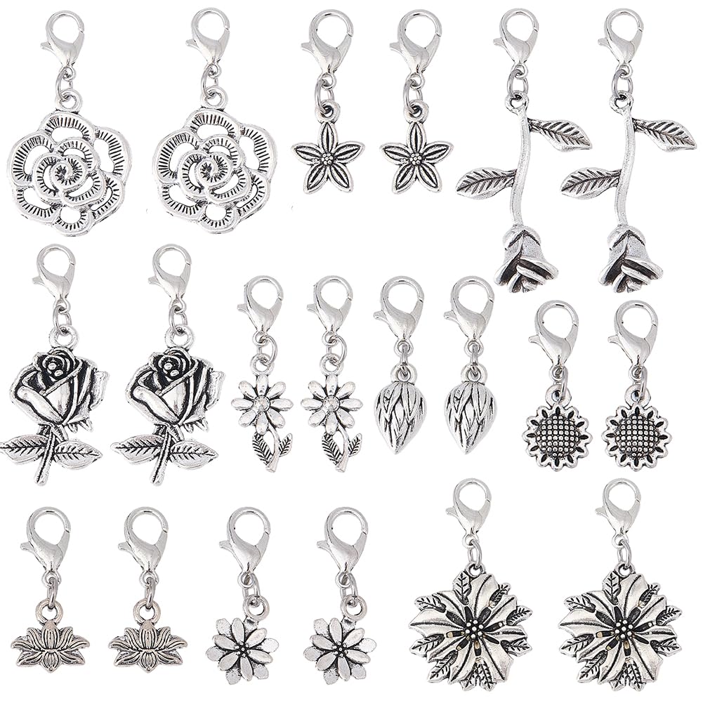 Breloques tournesol et marguerite pour personnaliser vos bracelets