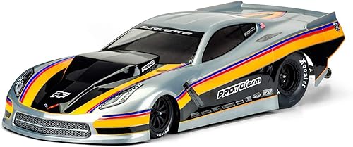 Protoform - Pro-line Racing 110 Chevrolet Corvette C7 Pro-Mod - Carrocería transparente PRM157140 Carrocería de coche y camión Alas y calcomanías