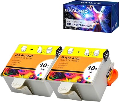 Compatible Kodak 10C Color Ink Cartridges 2 Pack