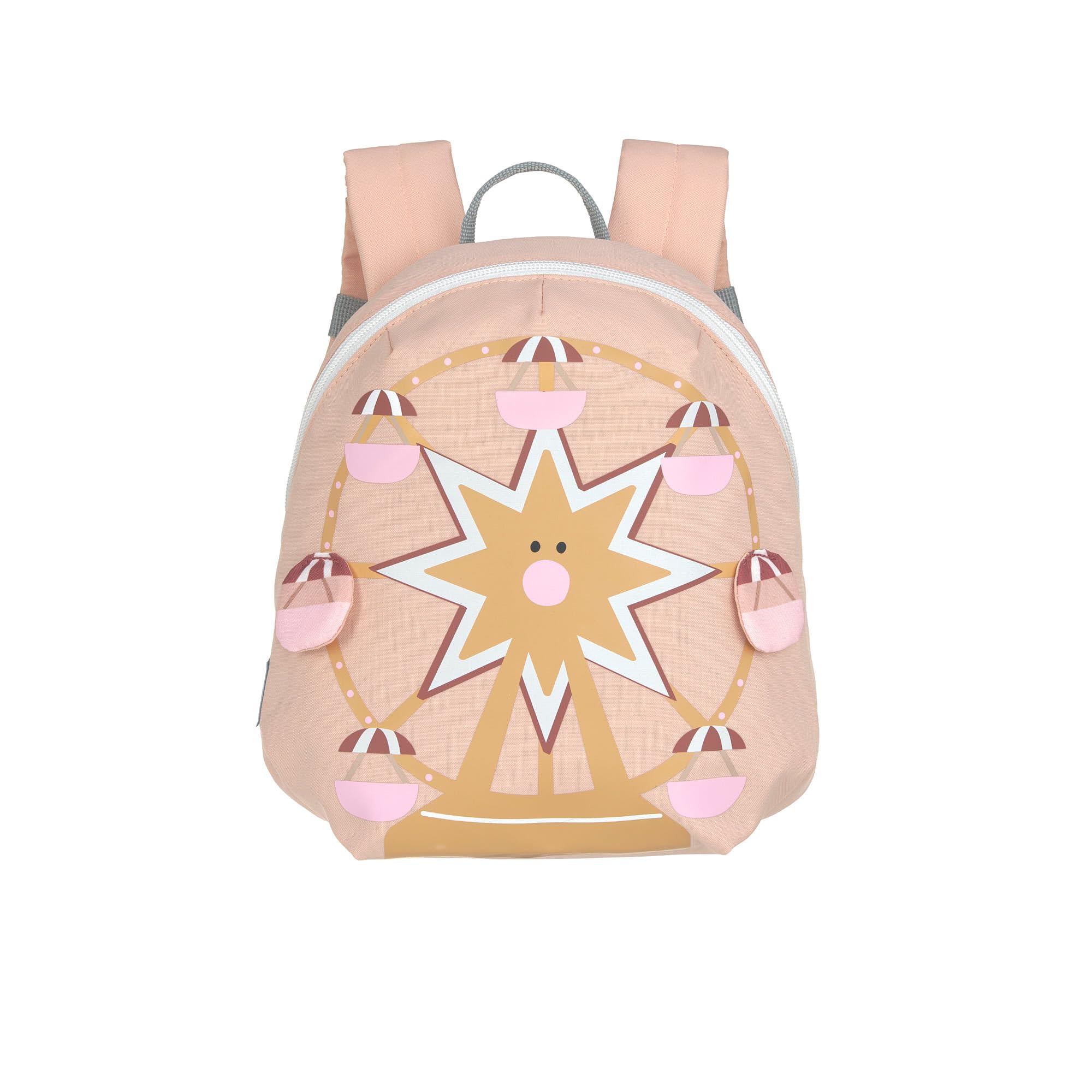 Lässig Piccolo zaino per bambini per la scuola materna con cinturino da 2 anni, 20 x 9 x 24 cm, 3,​5 L, Rosa (Fire Engine)