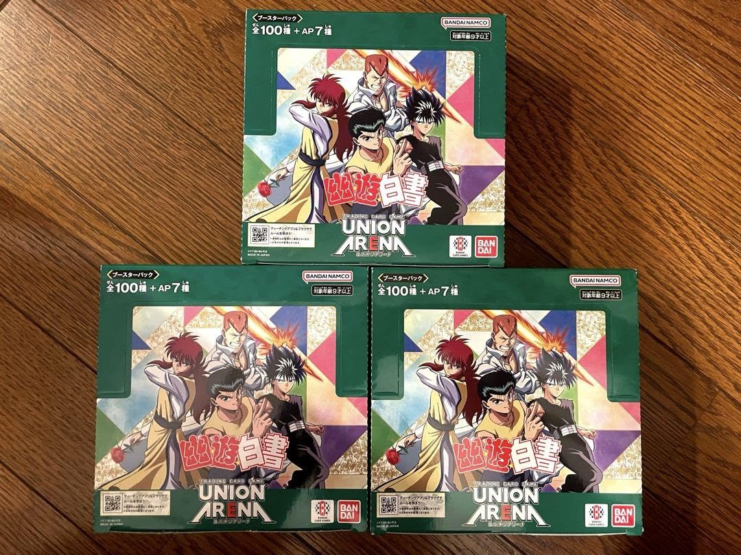 Amazon.co.jp: UNION ARENA 幽遊白書 3OX テープ付 PQKC : おもちゃ