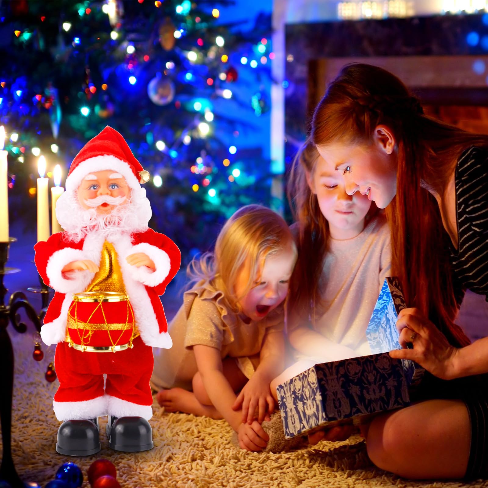 Wikay Elektrischer Weihnachtsmann Weihnachtsmann Si Produktbild-Vorschau 6