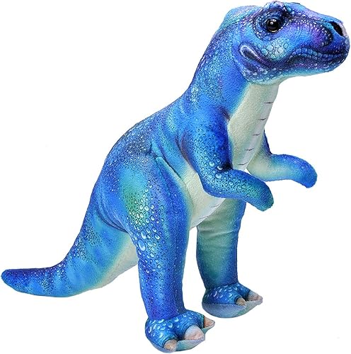 Wild Republic Dinosaurio T-Rex, regalo para niños, juguete de peluche, relleno está hecho girar botellas de agua recicladas, 12 pulgadas