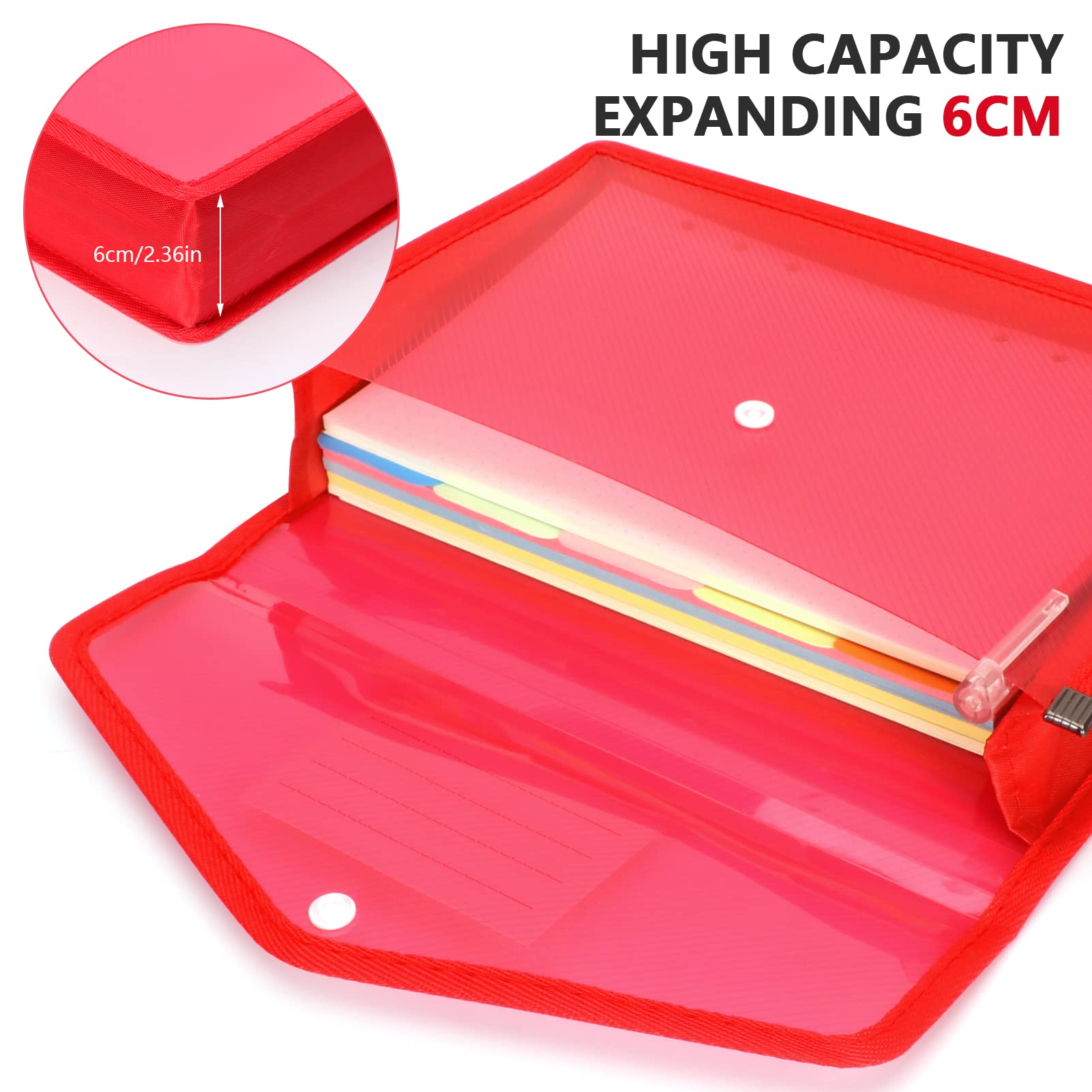 Cartellina Portadocumenti A5 FYY - 9 Buste Espandibili Impermeabili - Foto 8