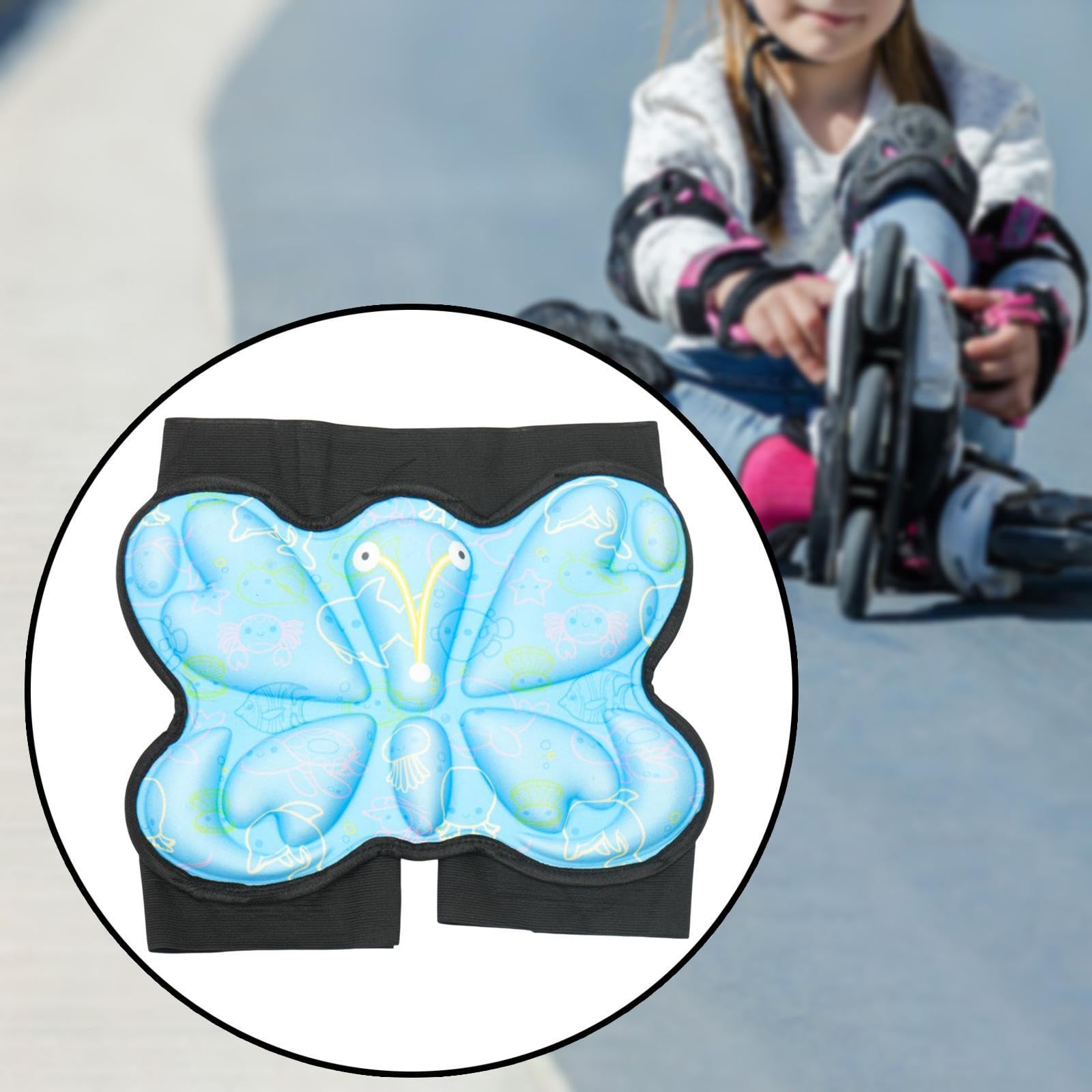 B Baosity Roller Skating Hip Pad avec Rembourrage Hanche Coussin Antichoc Ajustable en EVA Conçu pour Soutien Compression Patinage Ski Vélo Adapté