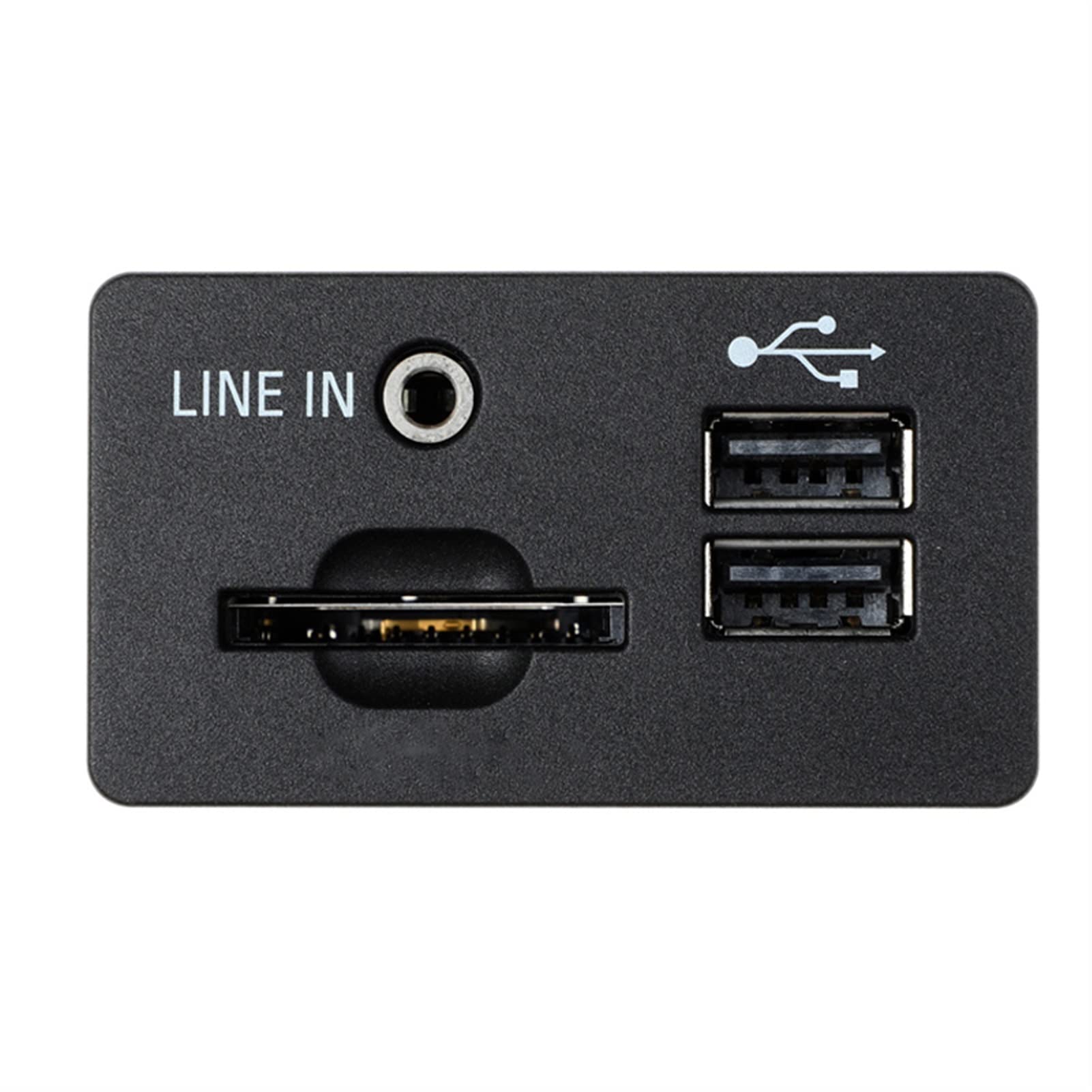 Odtwarzacz audio Gniazdo USB Czarny Matowy, dla Forda, dla C-MAX, dla TRANSIT, dla naprawy samochodu KUGA F1CT-14F014-AA F1CT14F014AA Port USB w samochodzie