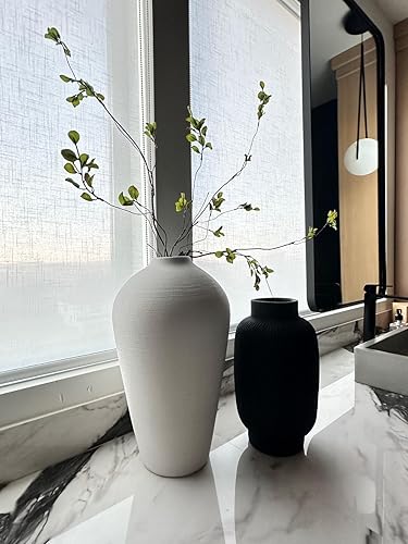 Miniatura 4 de 3 ramas de ficus artificiales para jarrón, tallos de eucalipto sedosos sintéticos, ramita de árbol para el hogar, oficina, decoración de banquetes