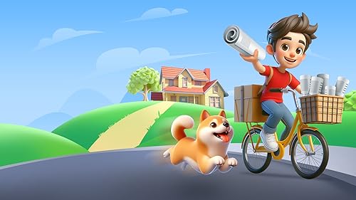 Paper Delivery Rush - Bike Racing Game