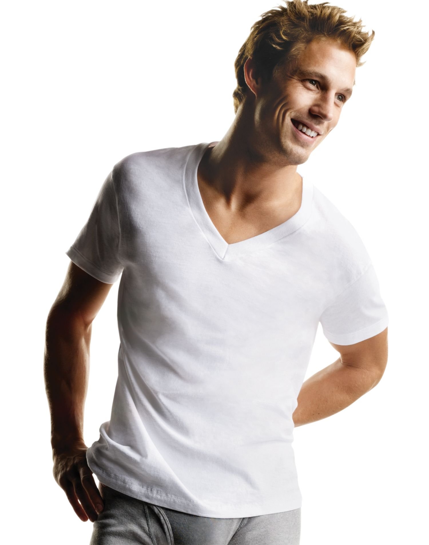 Hanes Herren Unterhemd (6er Pack)