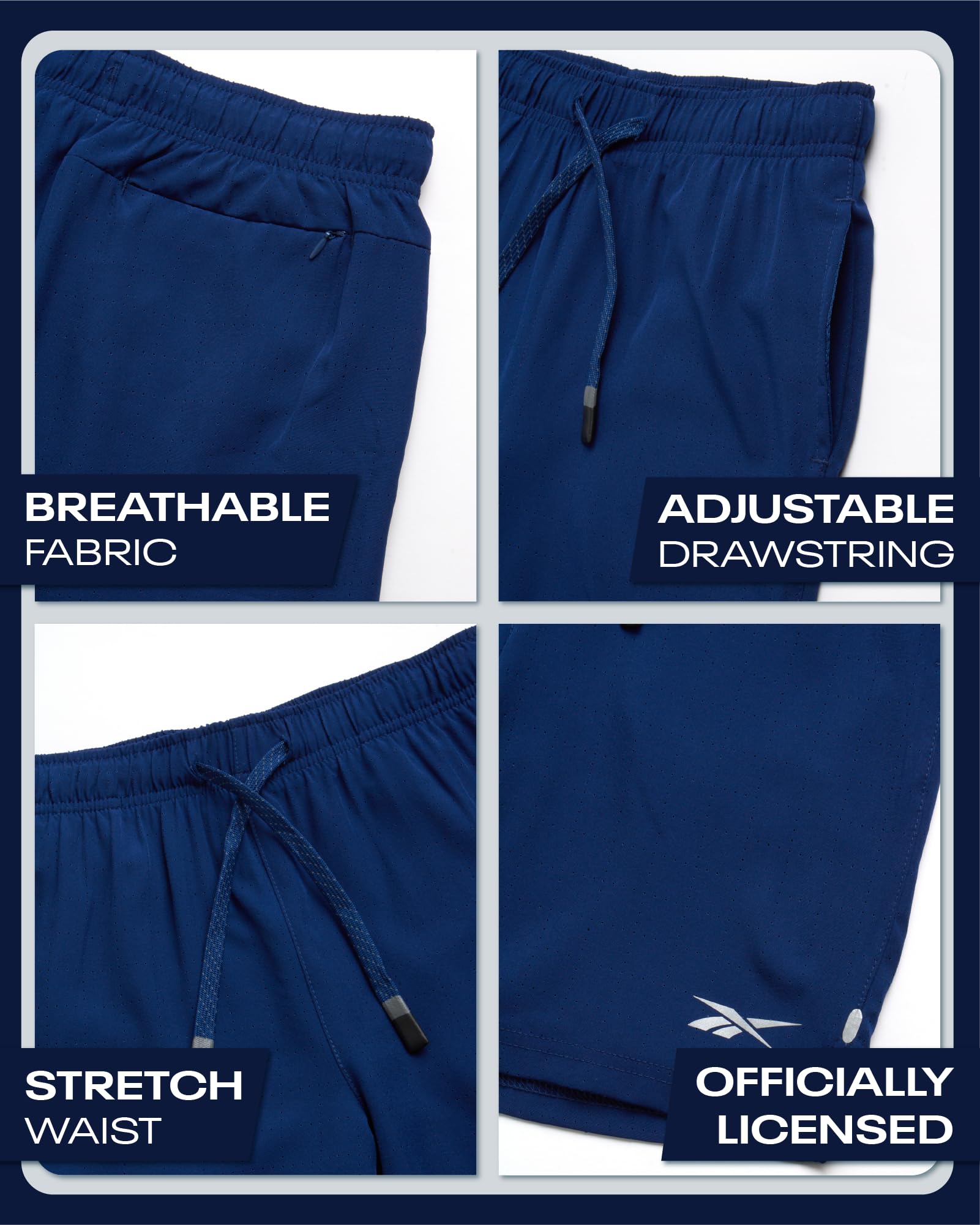 Reebok B Compresion Short - Shorty Chłopcy
