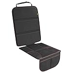 PIDO Car Seat Protector for Child Car Seat, Auto Seat Cover for Carseat Protection with Thick Padding, Waterproof Fabric and Non-Slip Base - Universal Fit for Leather and Fabric Upholstery