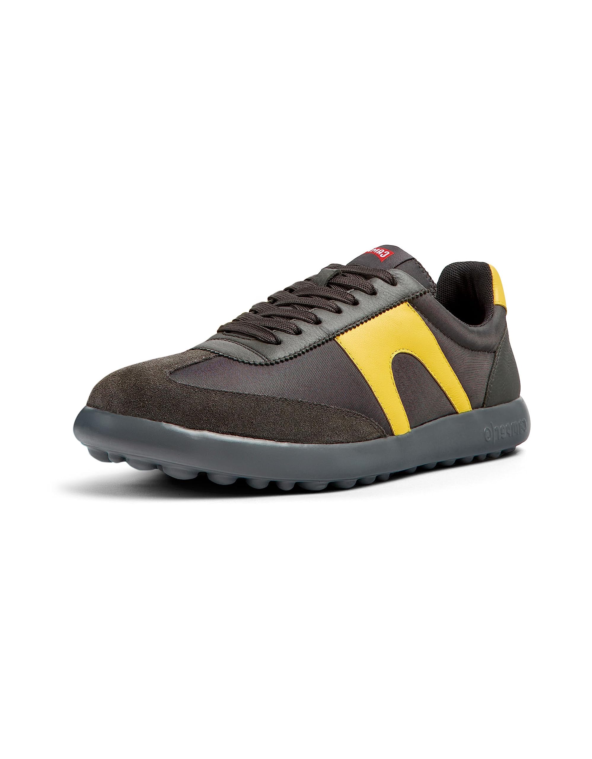 Camper Men's Pelotas Xlf Sneaker, Multicolour Grey Yellow, 12 UK