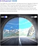 VIOFO A229 Pro 3 Chaîne 4K HDR Dash Cam, double STARVIS 2 Capteurs IMX678 & IMX675, 4K+2K+1080P Caméra avant intérieure et arrière triple voiture, 5GHz WiFi GPS, Contrôle de la voix, 24H Mode de stationnement, support 512GB Max