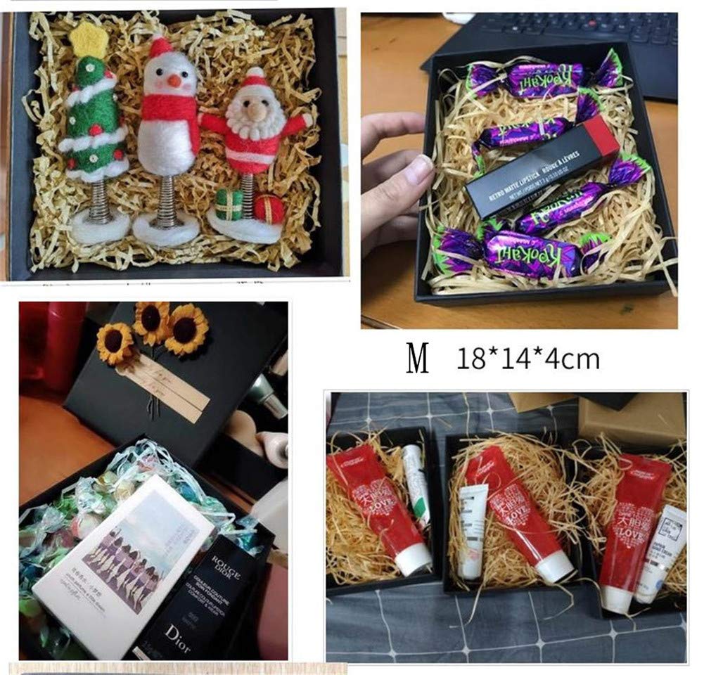 Amazon.co.jp: [ユリカー] プレゼント ボックス + 紙袋 ドライフラワー