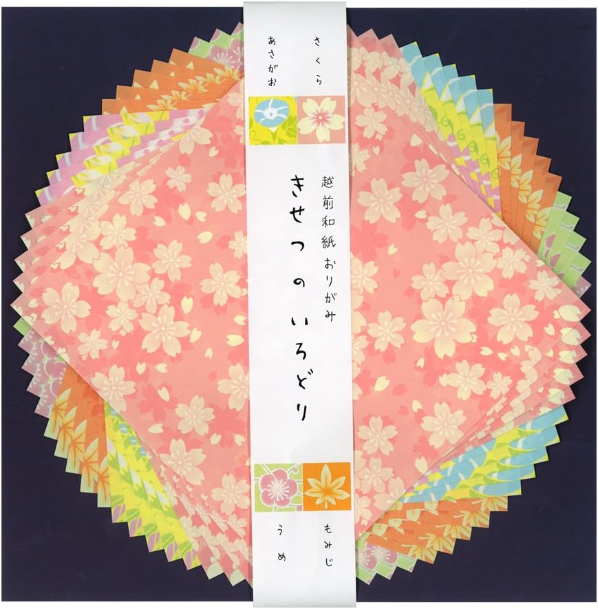 Origami Paper 21–001, Washi Kisatsu no Irodori 12 CM