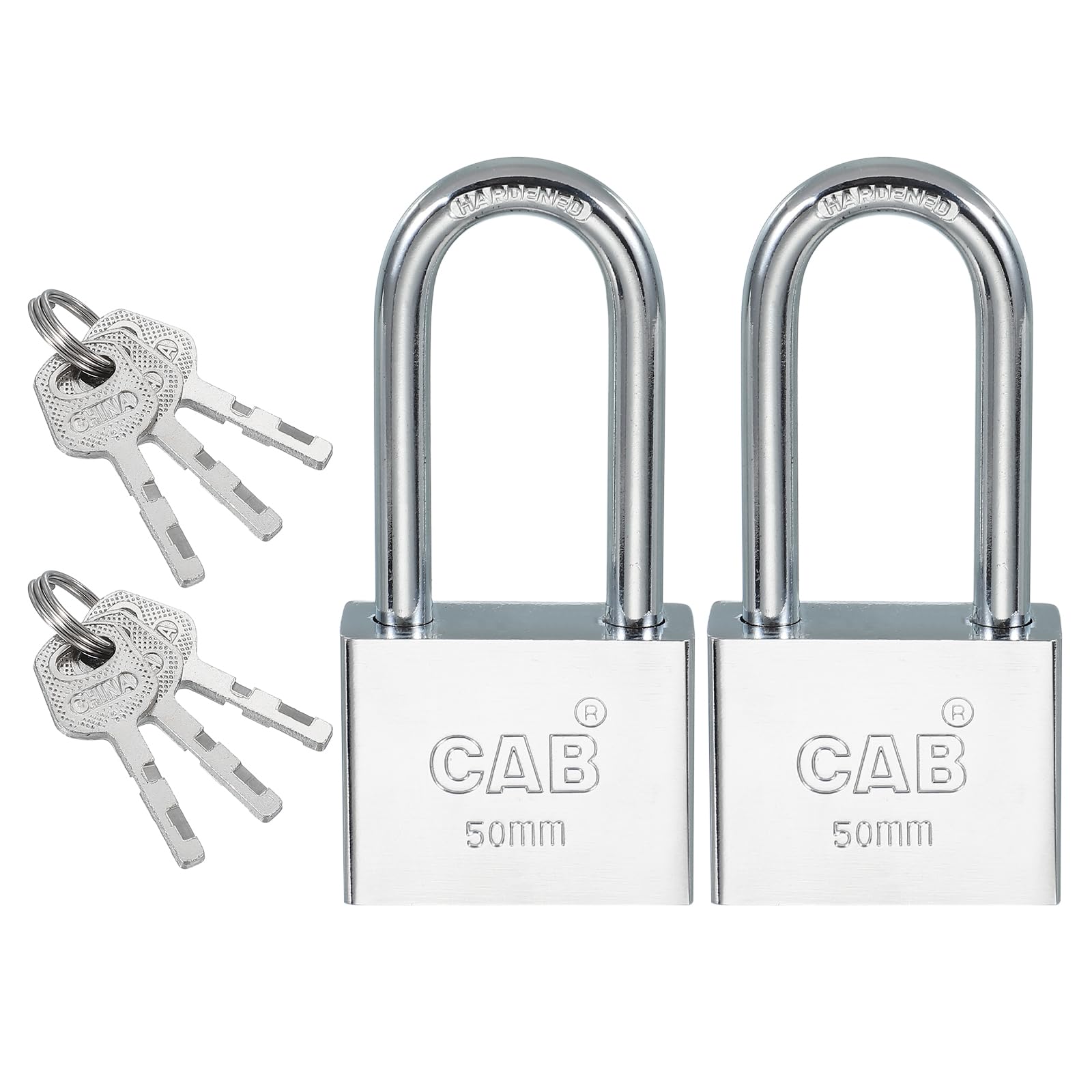 PATIKIL Keyed Padlock 48mm (1-7/8")