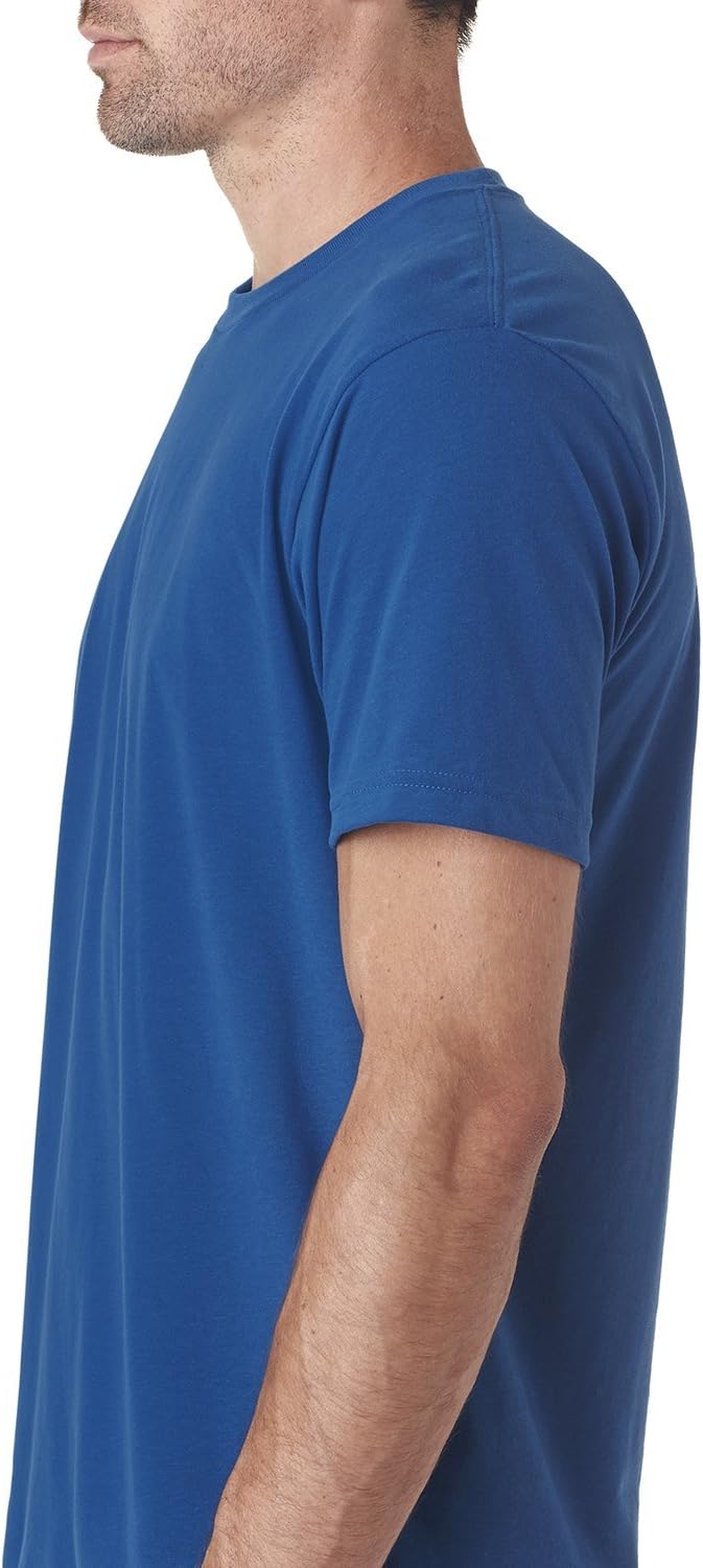 Next Level Men's Premium Fitted Sueded Crew - Image 3