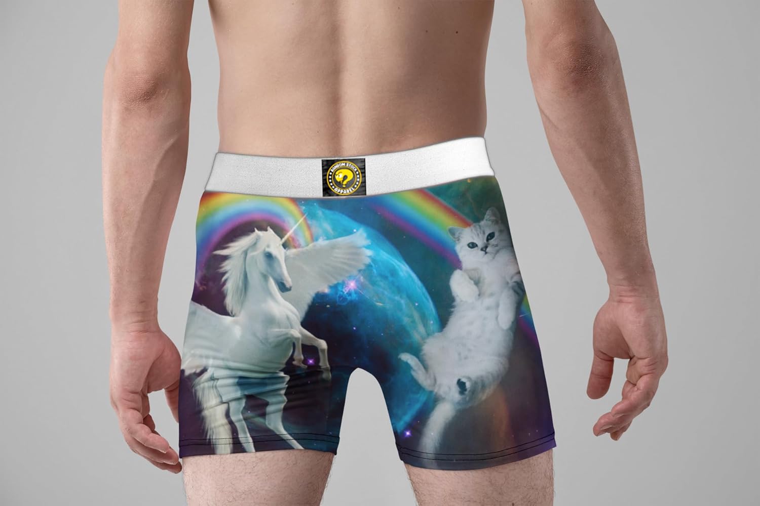 Random Stock Apparel Funny Men’s Boxers – Stretchy, Tag-Free, Breathable Underwear, Gag Gifts for Men - Image 2