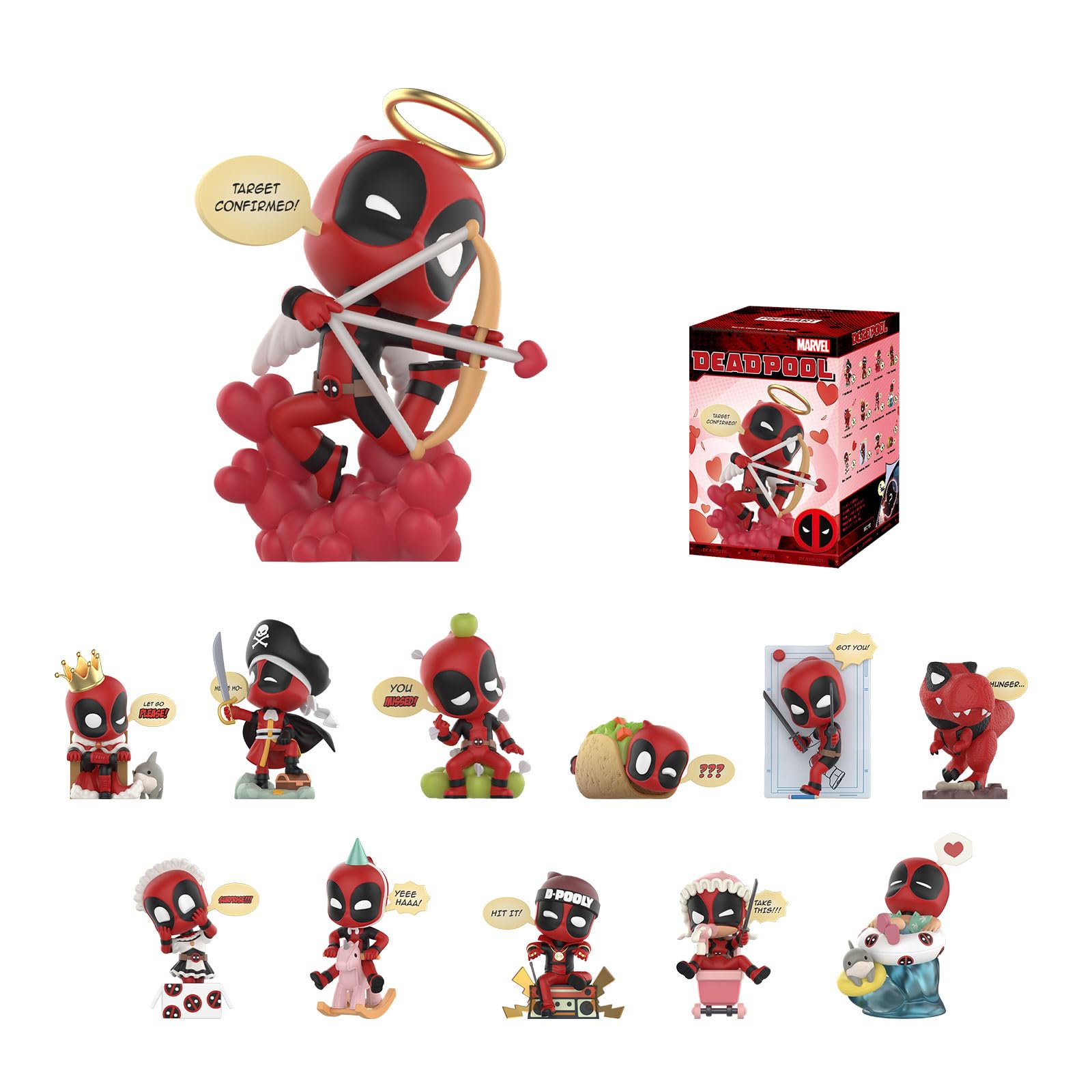 【POP MART】 MARVEL デッドプール ポップマート フィギュア POP MART】 MARVEL デッドプール ポップマート フィギュア