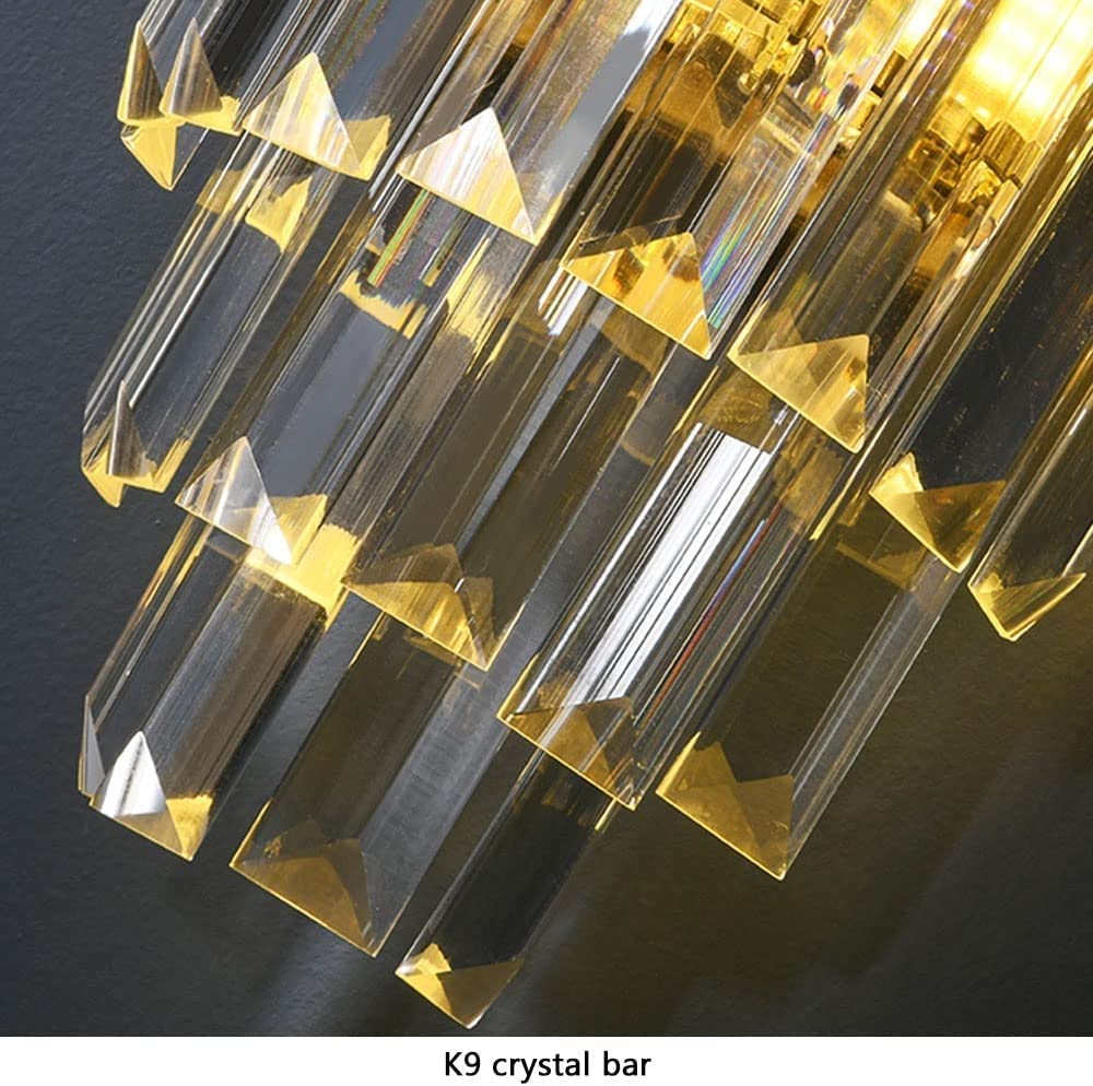 Luxus wandleuchten Nordic Minimalistischen Kristall Wohnzimmer Wandleuchte Hotel Gang Gang Stimmungsvolle Licht Moderne Licht Luxus Studie Leselampe Schlafzimmer Nacht Dekorative Lampe