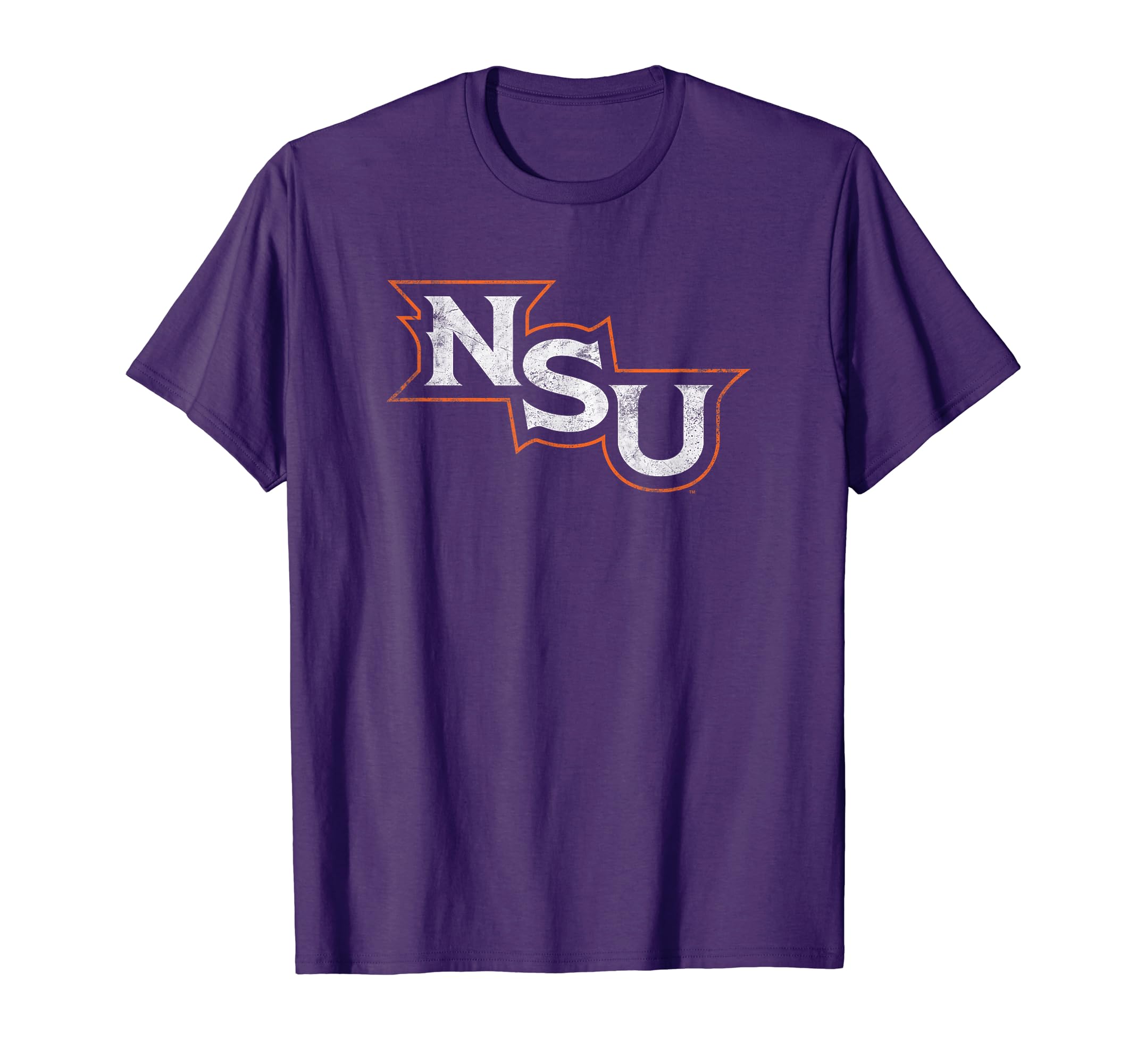 Northwestern State University NSU Demons Distressed Primary T-ShirtOEKO-TEX STANDARD 100
