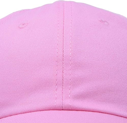 Miniatura 2 de DALIX Gorra plana de algodón, color marrón, náutico, rosa, rojo o blanco, para niños o jóvenes