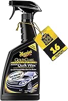 Meguiar's Gold Class Carnauba Quik Wax G7716 - Premium Spray for Deep Shine, Clear Coat Safe, No Residue, 16oz